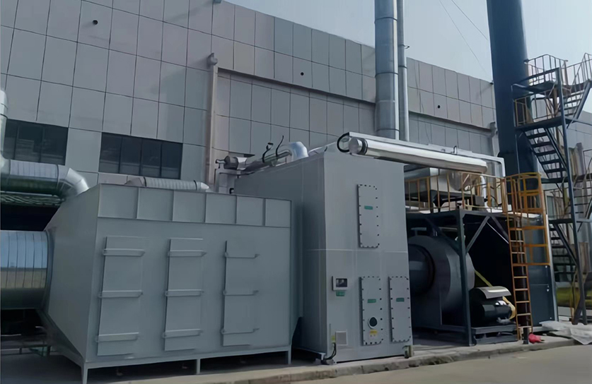 Waste Gas printing industry