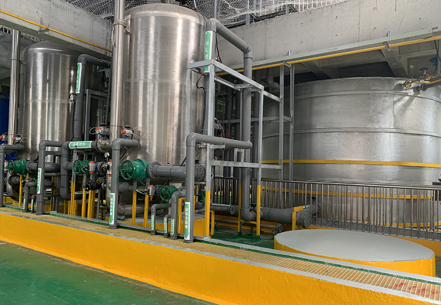 Pure water manufacturing