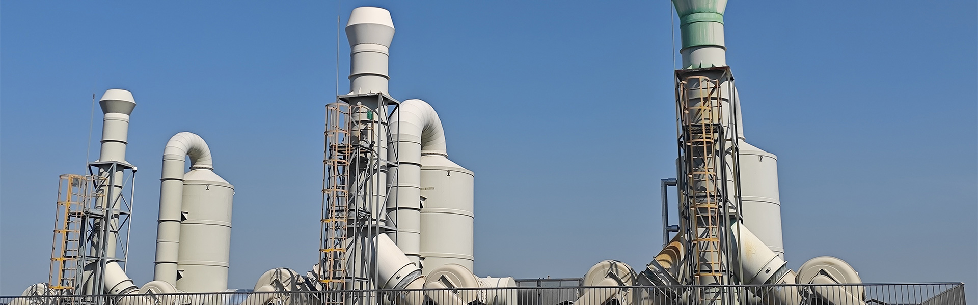 Waste gas treatment
