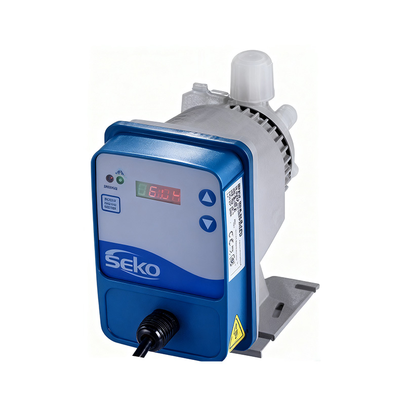 Electromagnetic diaphragm metering pump