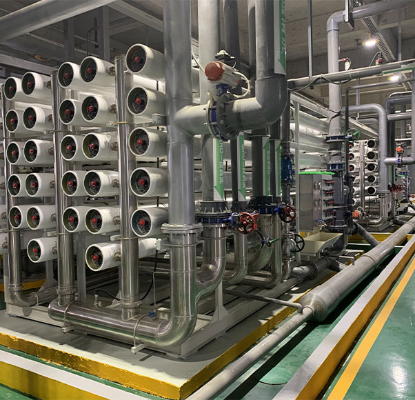Pure water manufacturing